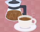 シンプルでオシャレな食べ物イラストを描きます WEBデザインやブログのサムネに使いやすいフラットデザイン イメージ6
