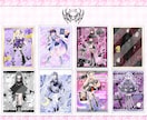 各種デザイン制作します 商用利用◎！サムネイル、立ち絵宣伝画像、同人作品等 イメージ2