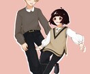 キャラデザやサムネ用イラスト承ります 可愛いオリキャラや目を引くサムネを作成致します イメージ3