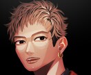 版権、創作アイコン1枚絵キャラクターデザインします アンダーグラウンドで重厚感のあるイラスト イメージ4