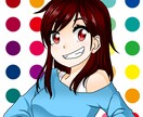 躍動感溢れるアイコン描きます あなた好みのアイコンに仕上げます！ イメージ2