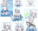 オリジナルイラスト描きます あなただけのオリジナルアイコン、イラスト作成致します！ イメージ6