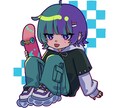 限定価格 ミニキャラを描きます グッズや動画作成などにお使いいただけるミニキャライラスト イメージ1