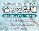 社会福祉士が何でも相談を受けます 「何から話せばいいか分からない」を一緒に整理します イメージ1