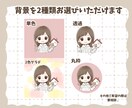 可愛いデフォルメ、ミニキャライラストお描きします 低コストで可愛い！世界に一つ、あなただけのイラスト◎ イメージ4