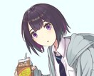 ご希望のイラストお描きします 即日対応ラフ、カラーラフまでは修正無制限で対応します！ イメージ1