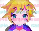 500円〜！カッコ可愛いアイコン用イラスト描きます 中性的な少年少女のアイコンが欲しい方へ！ イメージ9