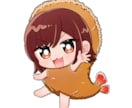 商用OKポップで可愛いSD(ちび)キャラ描きます YouTuberさんなど配信活動などでちびキャラが必要な方へ イメージ5