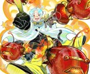 アイコン用イラストを描きます 高彩度でインパクトのあるアイコンを描かせていただきます！ イメージ3