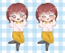 ふわふわ可愛いSDキャラ作成します アイコンやグッズなどに使っていただけるミニキャラ描きます イメージ4