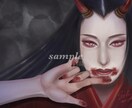 厚塗りで耽美、幻想的なイラストを作成します 【商用利用可】MV、KV、サムネ、表紙イラスト、立ち絵など イメージ6