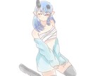 可愛く綺麗にイラストを提供します イラスト可愛く描きます！！(ミニキャラかも！) イメージ6