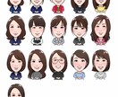 魅力を最大限に発信する似顔絵を描きます SNSのアイコンなど似顔絵を必要とされている方へ イメージ5