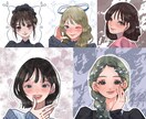 イマドキかわいい！おしゃれな女の子描きます おしゃれでかわいいチャーミングなアイコンで差をつけよう！ イメージ2