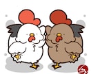 鳥☆可愛く！☆ゆるく！☆ペットや動物を描きます ゆるーいデフォルメ動物を提供！ イメージ2