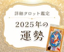 本格タロット鑑定★貴方の2025年の運勢を占います 〜低価格でも妥協なし、好きなテーマで年間＋月別＋アドバイス付 イメージ1