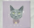 大切な愛猫を、アクリル絵の具で丁寧に描きます インテリアやプレゼントにぴったりです♡【送料無料】 イメージ2
