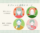商用◎親しみやすいゆるかわ似顔絵アイコン描きます 好感度◎文字入れ無料！ココナラやSNS、ブログの顔に♫ イメージ6