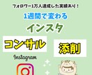 あなたの新規アカウント、既存のアカウント添削します インスタ運用の悩みや疑問を解決します！ イメージ1