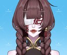 証明写真風のイラスト描きます オリキャラ詳細用や印刷する用など！厚塗り風で描きます イメージ2