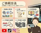 ショート動画格安で編集します クライアントさんの思いを汲んで作成します！ イメージ2