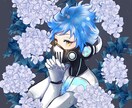 SNSでお使いいただけるアイコンを作成いたします ⭐︎低価格でご希望の商品をお届けいたします！ イメージ1