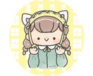 好感度UP！SNS・ブログ使えるイラスト描きます ふわもこタッチ！人物や動物の可愛い癒しイラストが得意です イメージ2