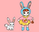 可愛いキャラとテーマに沿ったイラストを制作致します ご要望に合わせた可愛いキャライラストを制作します！ イメージ6