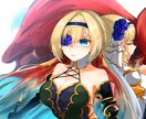 アイコン、商業用のイラストに使用いただけます アニメ塗りに近い塗りのイラストを提供致します。 イメージ4