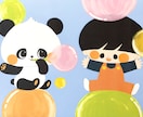 レトロかわいい( ¨̮ )イラスト描きます 元保育士のイラストレーターが子ども向けイラストをお描きします イメージ1