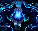 女性限定*SMS用アイコン・イラスト描きます キラキラした絵が好きな方、可愛い絵が好きな方 イメージ3