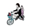 写真をイラストにします あなたのお写真を線画のポップなイラストに！ イメージ2