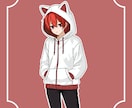 アニメ風の等身キャラクターイラストを制作いたします アニメ風が得意ですご要望に応じて最大限描かせていただきます！ イメージ2