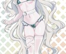 あなたのオリジナルキャラクターの立ち絵描きます 鑑賞/ゲーム/TRPG/動画　キャラデザ無料です。 イメージ2