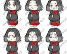 SDキャラ・ミニキャライラスト描きます 人型以外にも人外・獣人など幅広く対応いたします！ イメージ4