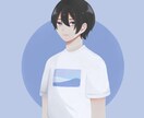 シンプルで綺麗なイラストを作成します 追加料金なし◎個人Vtuberさん向け！アイコンなどにも イメージ7