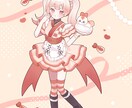 キャラクターの立ち絵制作をいたします 活動者様やオリジナルキャラクターなどの立ち絵の制作 イメージ1
