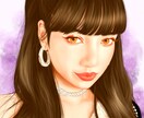 厚塗りで似顔絵をお描きします お写真をもとにリアルだけど可愛くかっこよく！ イメージ6