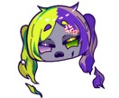 フェイスアップキャラ描きます 多様な絵柄のお顔書かせてくださち！ イメージ4