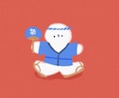 オリジナルSNSアイコンつくります あなただけの「ﾋﾞｯｸﾞﾌｯﾄのぽぅ」のアイコンつくります！ イメージ6