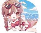 あなただけの可愛いミニキャラ描きます 思い出やグッズ制作にも!キュートな一枚を制作いたします イメージ4