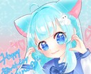 可愛いアイコンやイラスト描きます キラキラで透明感のある可愛い女の子が得意です！ イメージ2