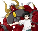 オリジナルキャラクターイラスト制作します SNSアイコンやサムネイル、幅広く使えるイラストお任せあれ イメージ2