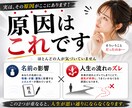 なぜうまくいかないのか姓名判断で原因を明確にします 恋愛・仕事・お金の流れを徹底解読 イメージ2