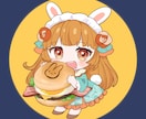 月見の季節にも！ミニキャライラストお描きします うさ耳あり/なしが選べる！お月見イラスト イメージ6