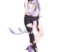 Vtuber立ち絵やキャラクターデザイン承ります あなたのなりたい姿を形にするお手伝いをさせて頂きます イメージ4