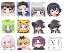 SNSの可愛いアイコンイラストを描きます 商用利用可！サムネイル等にもご利用いただけます！ イメージ5