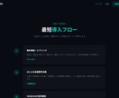 超速納品 プロ仕様LP・ポートフォリオ制作ます AI開発チームが相場の半額＆最短翌日で納品します イメージ4