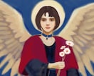 願いを叶える天使描きます/占いから導き出します いつもそばに、あなただけの天使を。スマホ待ち受け画像 イメージ3