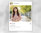 インスタ風プロフィールムービーを制作します 投稿をめくるような結婚式ムービーをお届けします イメージ5